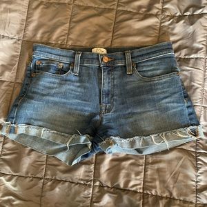 J. Crew jean shorts